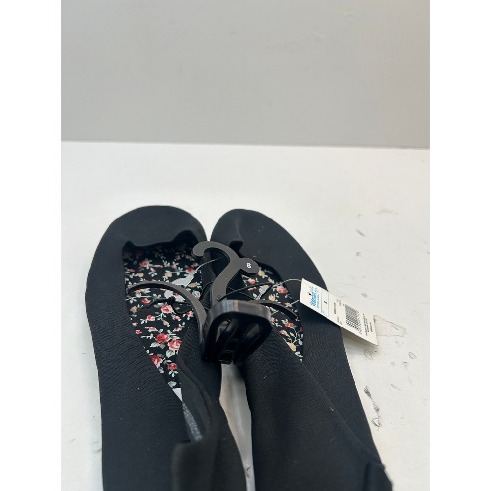 Walmart Ballet Aqua Sock Water Shoe Womens 8 Black